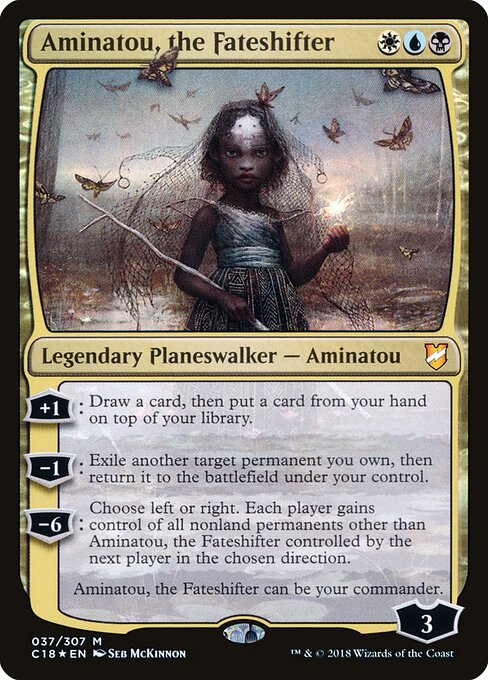 Aminatou, the Fateshifter (37) (Foil) - Commander 2018 - Game On