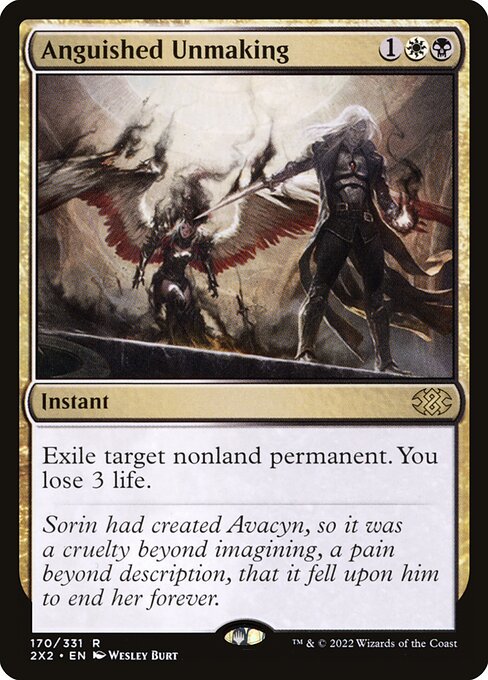 Anguished Unmaking (170) - Double Masters 2022 - Game On