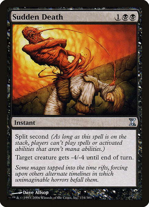Sudden Death (134) (Foil) - Time Spiral - Game On