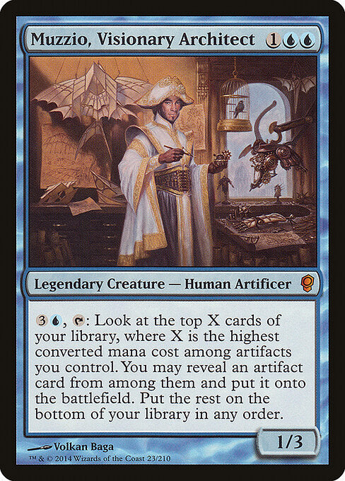 Muzzio, Visionary Architect (23) - Conspiracy - Game On