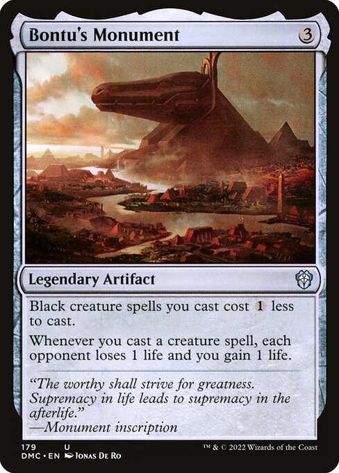 Bontu's Monument (179) - Dominaria United Commander - Game On