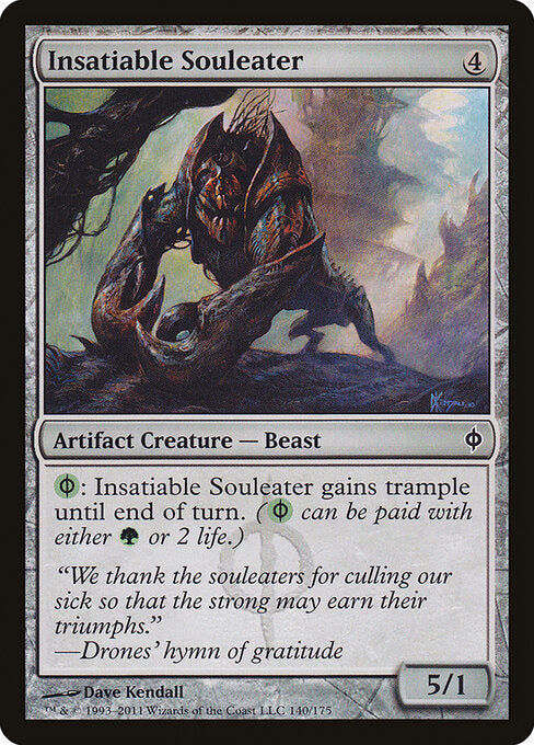 Insatiable Souleater (140) (Foil) - New Phyrexia - Game On