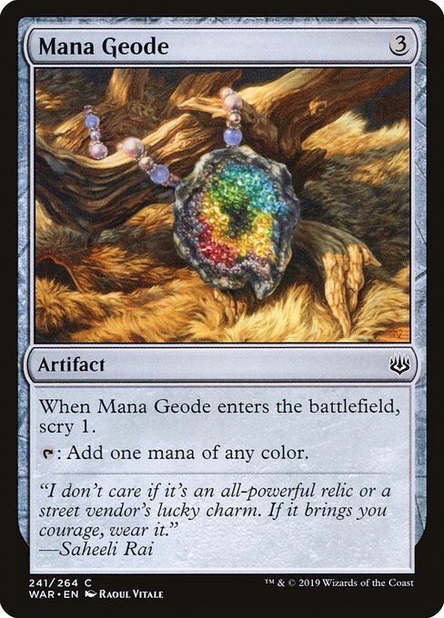 Mana Geode (241) - War of the Spark - Game On
