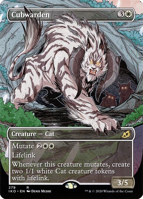 Cubwarden (279) - BORDERLESS - FULL ART - Ikoria: Lair of Behemoths - Game On