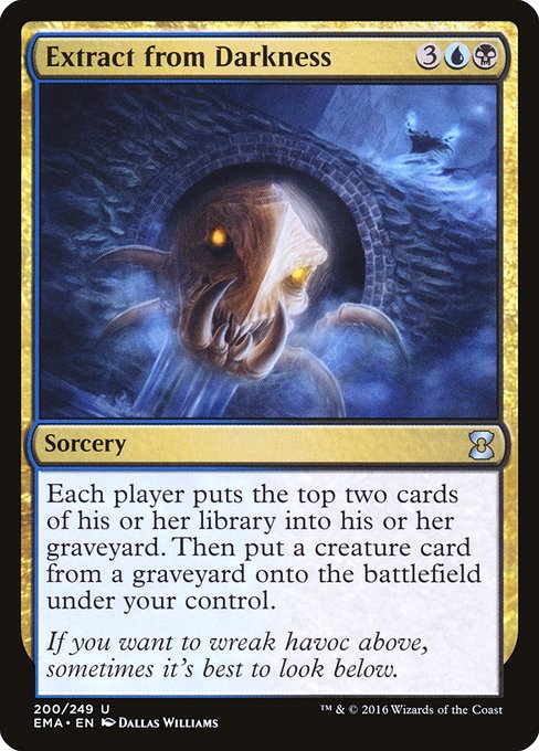 Extract from Darkness (200) - Eternal Masters - Game On