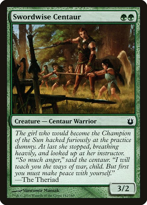 Swordwise Centaur (142) - Born of the Gods - Game On
