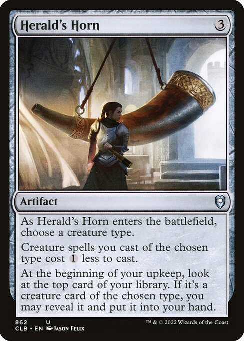 Herald's Horn (862) - Commander Legends: Battle for Baldur's Gate - Game On