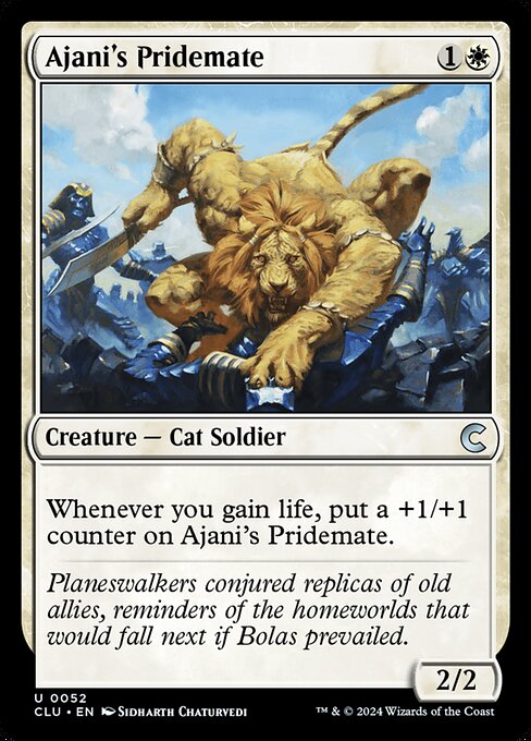 Ajani's Pridemate (52) - Ravnica: Clue Edition - Game On