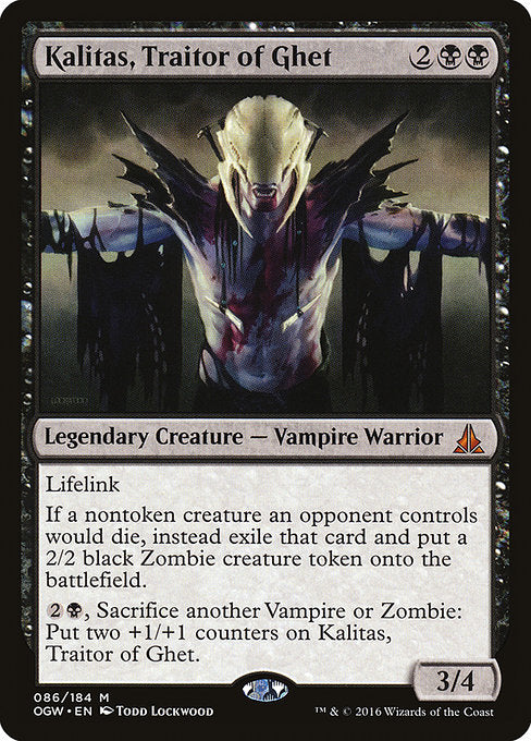 Kalitas, Traitor of Ghet (86) (Foil) - Oath of the Gatewatch - Game On
