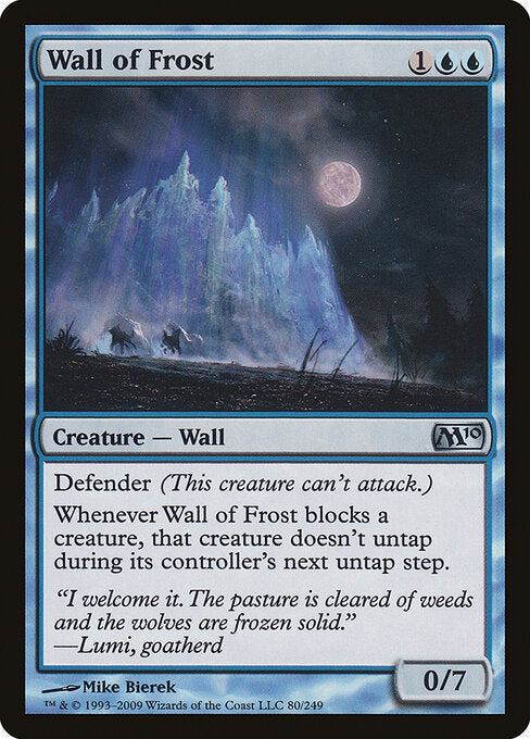 Wall of Frost (80) - Magic 2010 - Game On