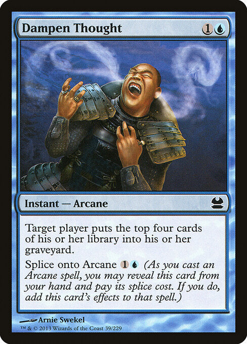 Dampen Thought (39) (Foil) - Modern Masters - Game On