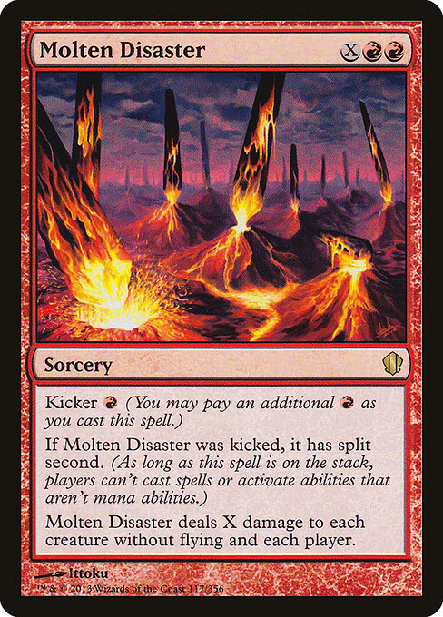 Molten Disaster (117) - Commander 2013 - Game On