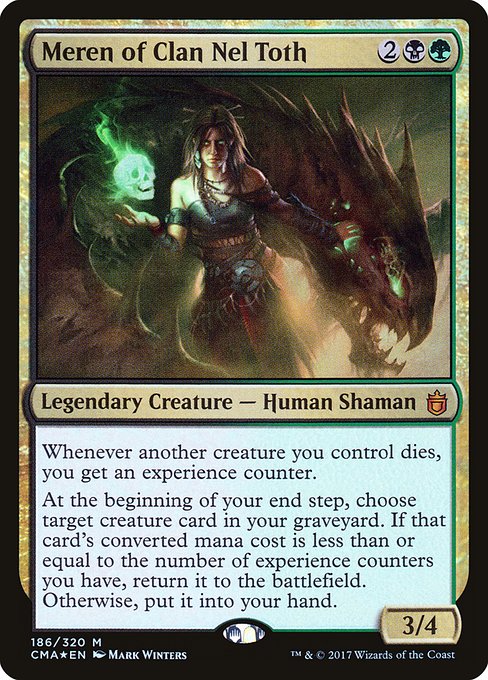 Meren of Clan Nel Toth (186) (Foil) - Commander Anthology - Game On
