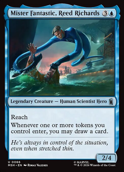 Mister Fantastic, Reed Richards (66) - Marvel Super Heroes - Game On