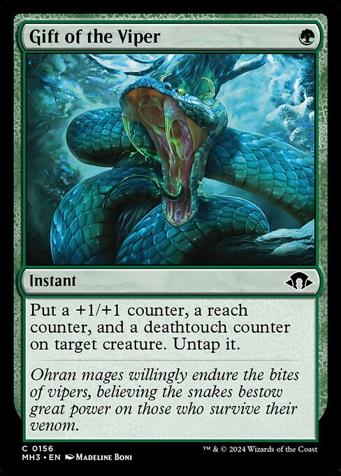 Gift of the Viper (156) - Modern Horizons 3 - Game On