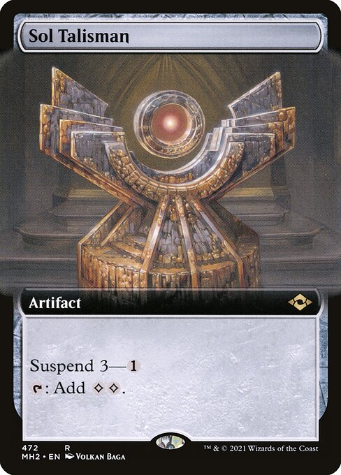 Sol Talisman (472) - EXTENDED ART - Modern Horizons 2 - Game On