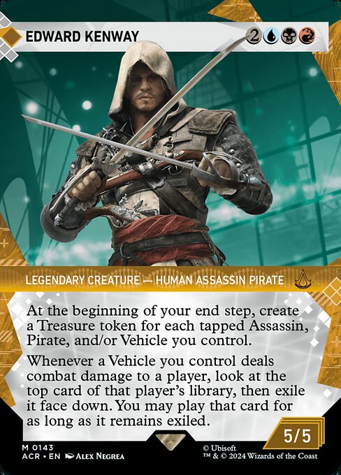 Edward Kenway (143) - BORDERLESS - Assassin's Creed - Game On