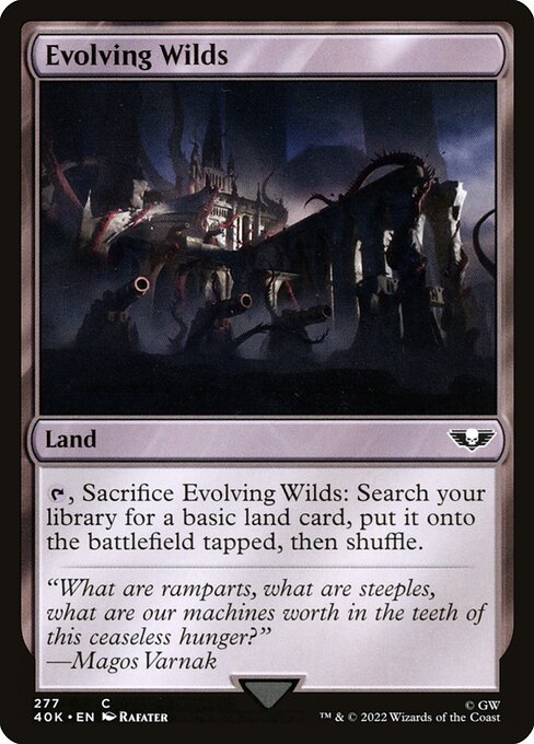 Evolving Wilds (277) - Warhammer 40,000 Commander - Game On
