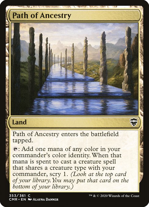 Path of Ancestry (353) (Foil) - Commander Legends - Game On