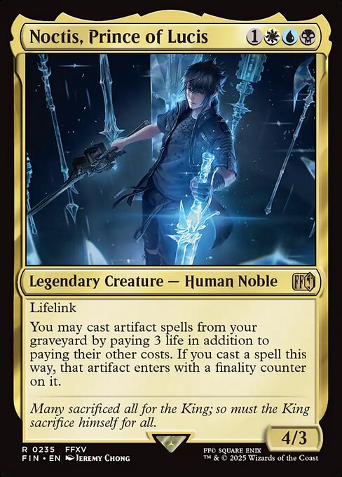 Noctis, Prince of Lucis (235) - Final Fantasy - Game On