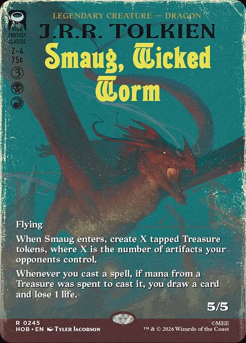 Smaug, Wicked Worm (245) - The Hobbit - Game On
