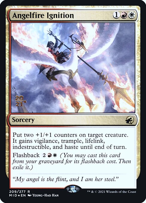 Angelfire Ignition (209s) (Foil) - Innistrad: Midnight Hunt Promos - Game On