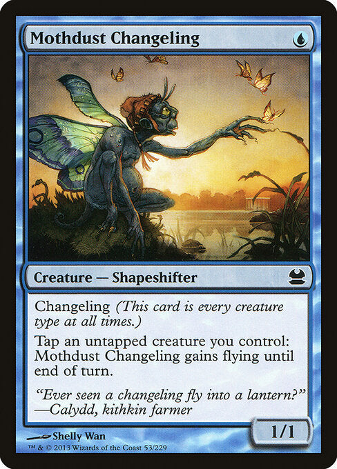 Mothdust Changeling (53) (Foil) - Modern Masters - Game On