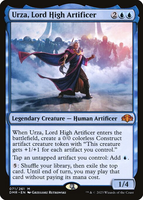 Urza, Lord High Artificer (71) - Dominaria Remastered - Game On