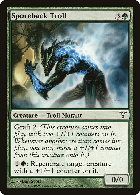 Sporeback Troll (94) - Dissension - Game On
