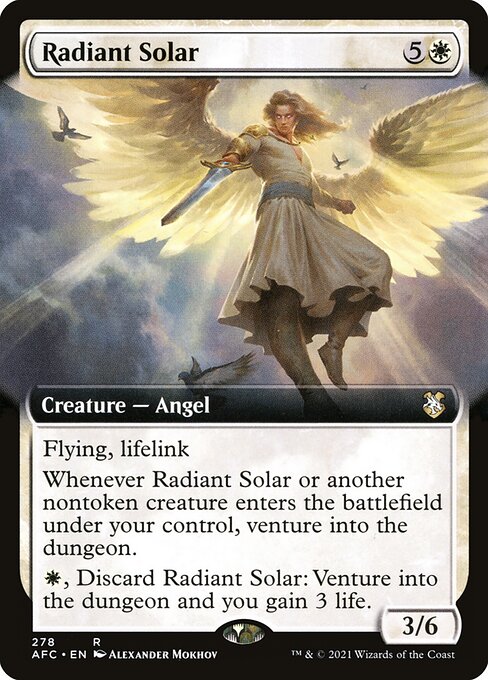 Radiant Solar (278) - EXTENDED ART - Forgotten Realms Commander - Game On