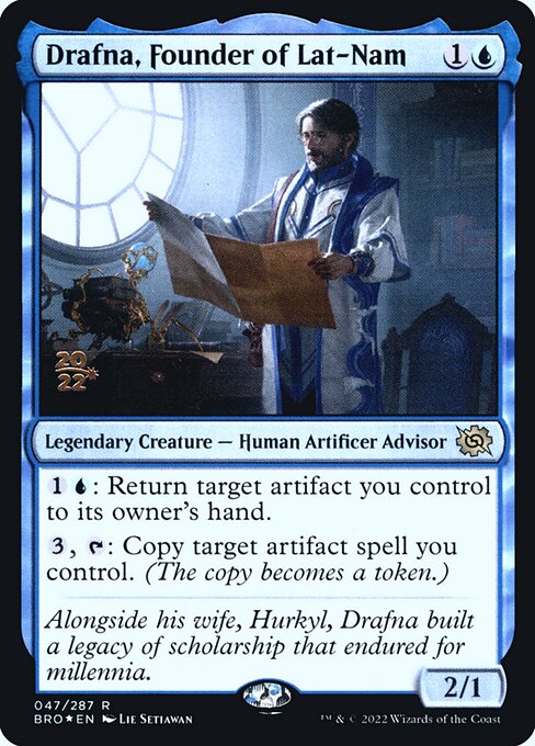 Drafna, Founder of Lat-Nam (47s) (Foil) - The Brothers' War Promos - Game On