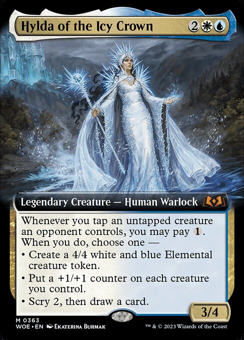Hylda of the Icy Crown (363) - EXTENDED ART - Wilds of Eldraine - Game On