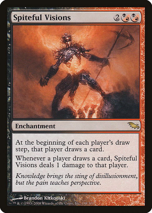 Spiteful Visions (198) - Shadowmoor - Game On