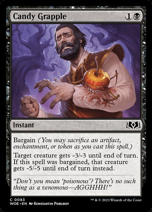 Candy Grapple (83) (Foil) - Wilds of Eldraine - Game On