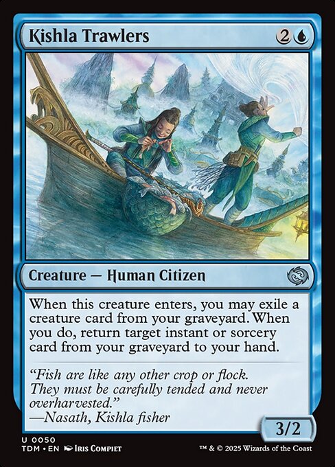 Kishla Trawlers (50) - Tarkir: Dragonstorm - Game On