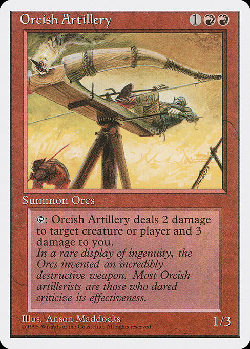 Orcish Artillery (214) - Fourth Edition - Game On