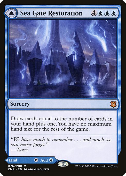 Sea Gate Restoration // Sea Gate, Reborn (76) - Zendikar Rising - Game On