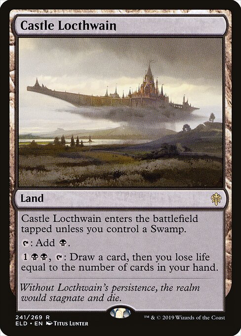Castle Locthwain (241) (Foil) - Throne of Eldraine - Game On
