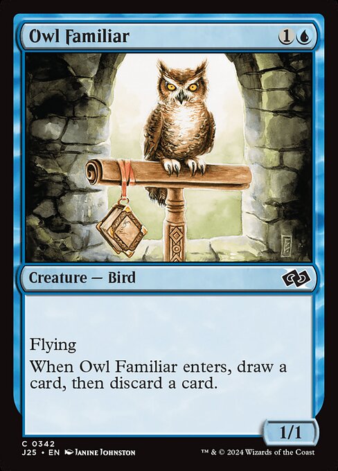 Owl Familiar (342) - Foundations Jumpstart - Game On