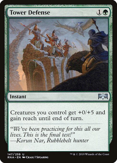 Tower Defense (147) - Ravnica Allegiance - Game On