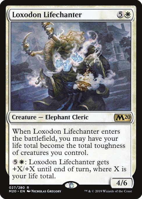 Loxodon Lifechanter (27) - Core Set 2020 - Game On