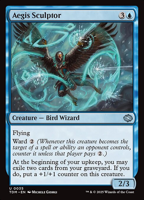 Aegis Sculptor (35) (Foil) - Tarkir: Dragonstorm - Game On