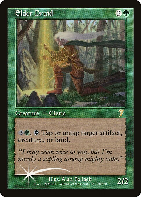 Elder Druid (238★) - Seventh Edition - Game On