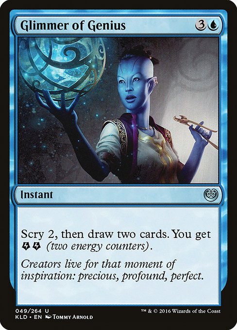 Glimmer of Genius (49) (Foil) - Kaladesh - Game On