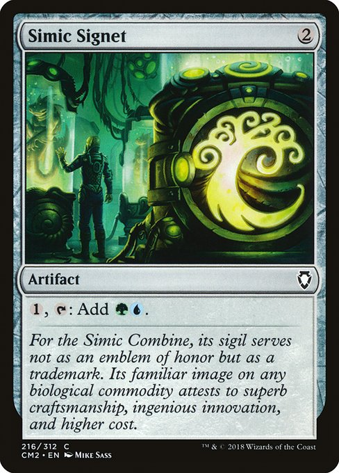 Simic Signet (216) - Commander Anthology Volume II - Game On