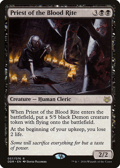 Priest of the Blood Rite (57) - Duel Decks: Nissa vs. Ob Nixilis - Game On
