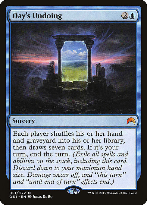 Day's Undoing (51) - Magic Origins - Game On