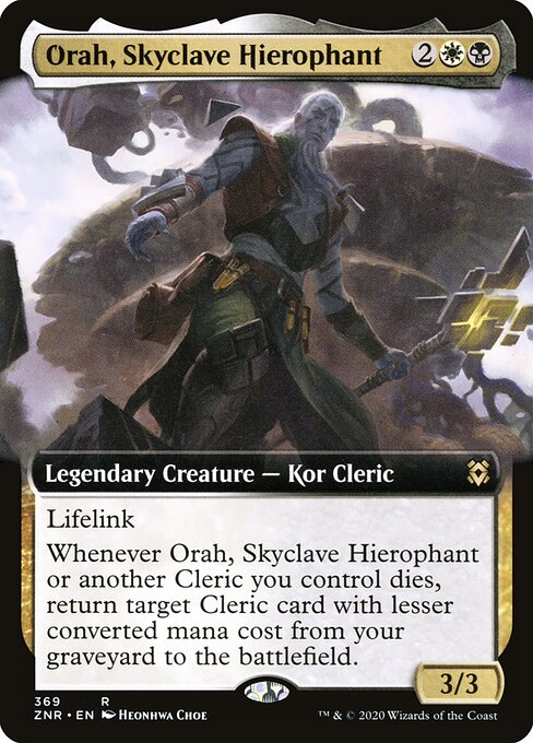 Orah, Skyclave Hierophant (369) - EXTENDED ART (Foil) - Zendikar Rising - Game On