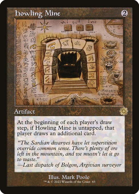 Howling Mine (83) - The Brothers' War Retro Artifacts - Game On