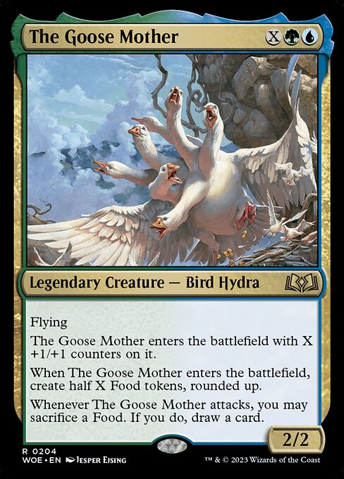 The Goose Mother (204) (Foil) - Wilds of Eldraine - Game On